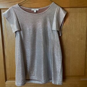 Womens Maette metallic top Sz S